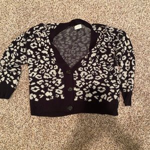 Cheetah cardigan